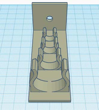 Gravity Feed Syringe Holder