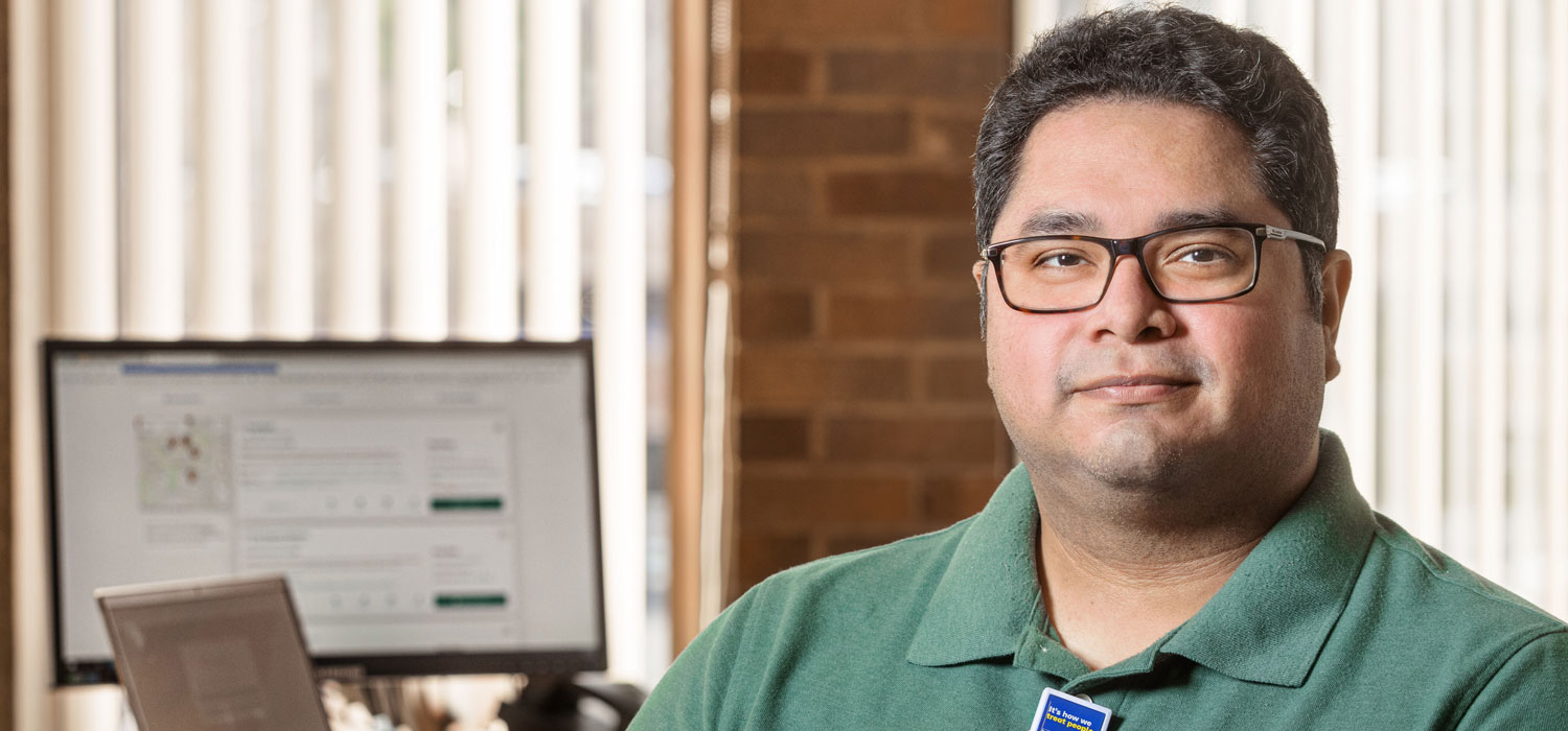 Pictured above is Victor Paz, community health advocate at MedStar Montgomery Medical Center.