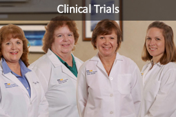 Image of four healthcare professionals for clinical trials