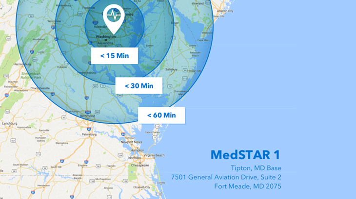 MedStar 1 map