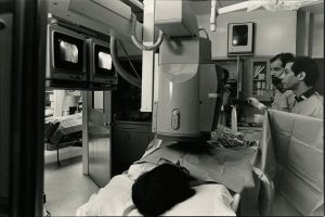 Patient in old cath lab